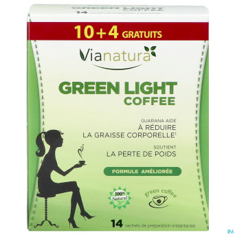 Vianatura green light coffee    sach 10+4 gratis