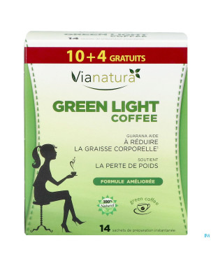 Vianatura green light coffee    sach 10+4 gratis