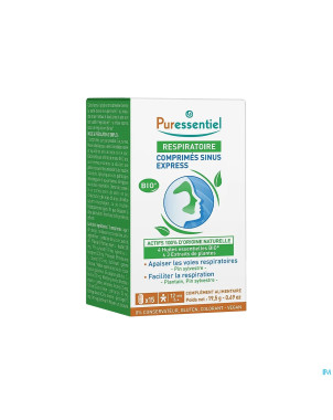 Puressentiel respiratoire sinus express comp 15