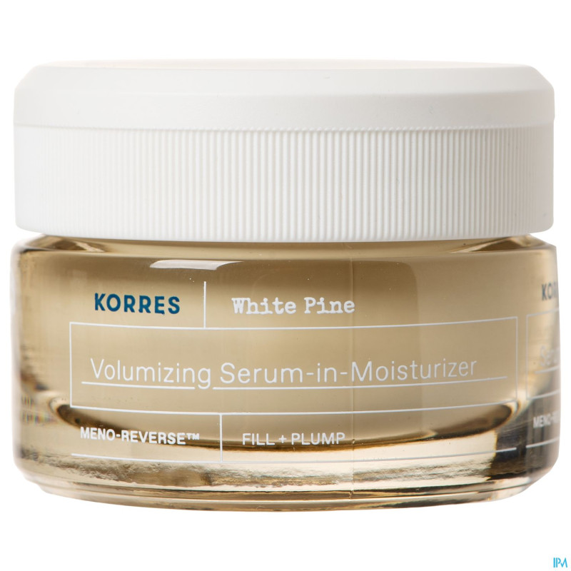 Korres kf pin blanc serum cr volum. peau n/m 40ml