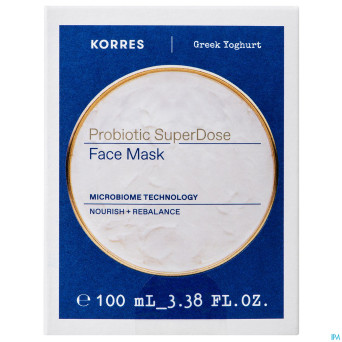 Korres kf yogourt grec hydra-biome prob.masq.100ml