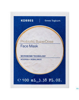 Korres kf yogourt grec hydra-biome prob.masq.100ml