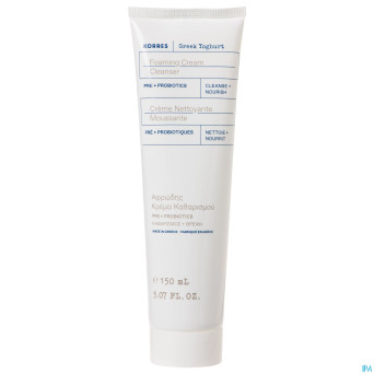 Korres kf yogourt grec cr nett. moussante 150ml