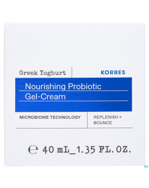 Korres kf yogourt grec gel-cr nour.prob.p n/m 40ml