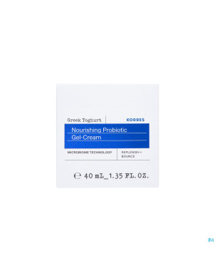 Korres kf yogourt grec gel-cr nour.prob.p n/m 40ml