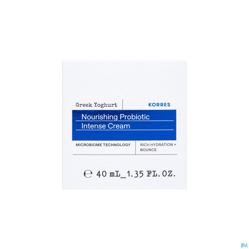 Korres kf yogourt grec cr nourr.int.prob. p s 40ml