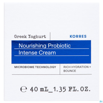 Korres kf yogourt grec cr nourr.int.prob. p s 40ml