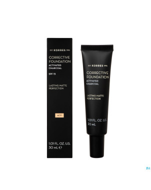 Korres km act. charc. correct acf1 30ml