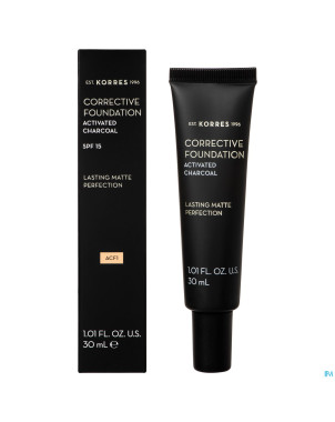 Korres km act. charc. correct acf1 30ml