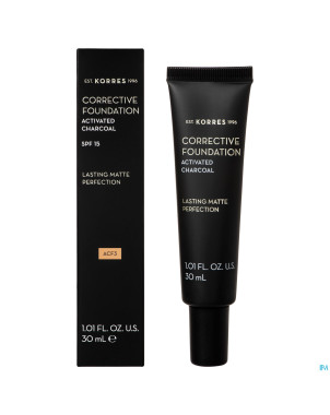 Korres km act. charc. correct acf3 30ml