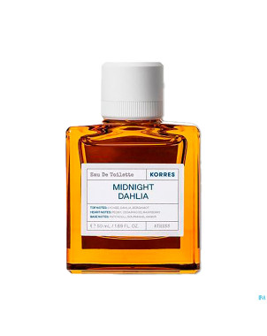 Korres kf edt midnight dalia   50ml