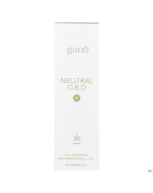 Gano care neutral 5% cbd oil    15ml