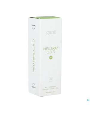 Gano care neutral 10% cbd oil  15ml