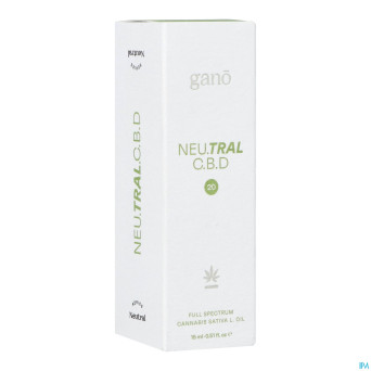 Gano care neutral 20% cbd oil    15ml