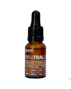 Gano care neutral 20% cbd oil    15ml