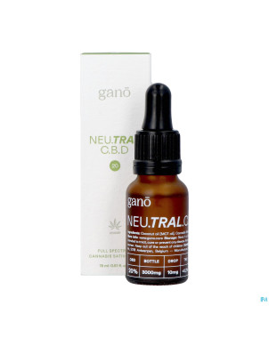 Gano care neutral 20% cbd oil    15ml