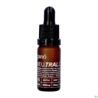 Gano care neutral 15% cbg&cbd oil    10ml