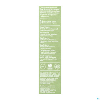 Caudalie eau fraiche fleur de vigne  spray 50ml nf