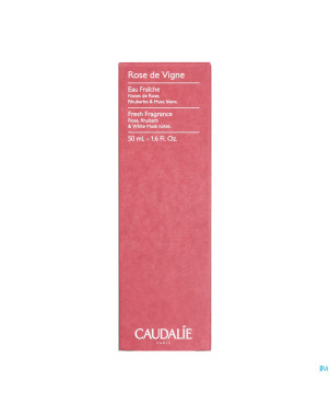Caudalie eau fraiche rose de vigne    50ml nf