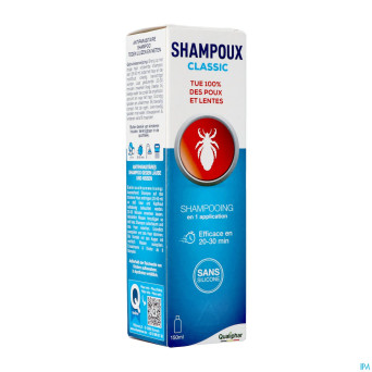 Shampoux classic shampooing a/poux    150ml