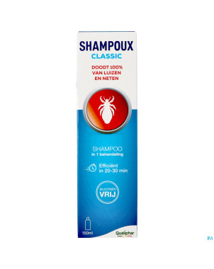 Shampoux classic shampooing a/poux    150ml