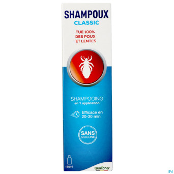 Shampoux classic shampooing a/poux    150ml