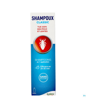 Shampoux classic shampooing a/poux    150ml