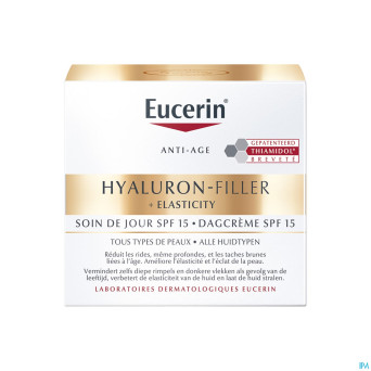 Eucerin hyaluron filler+elast. soin jour ip15 50ml