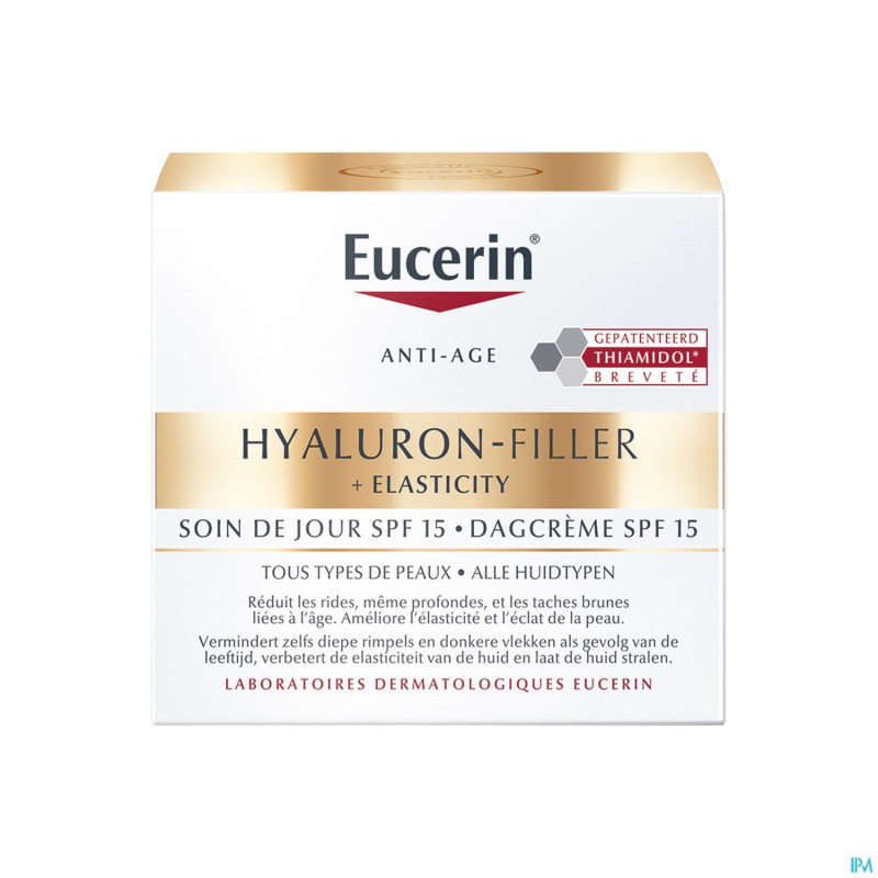 Eucerin hyaluron filler+elast. soin jour ip15 50ml