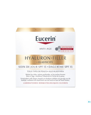 Eucerin hyaluron filler+elast. soin jour ip15 50ml