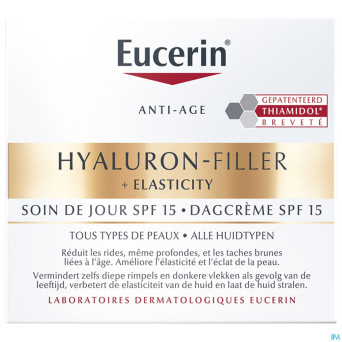 Eucerin hyaluron filler+elast. soin jour ip15 50ml