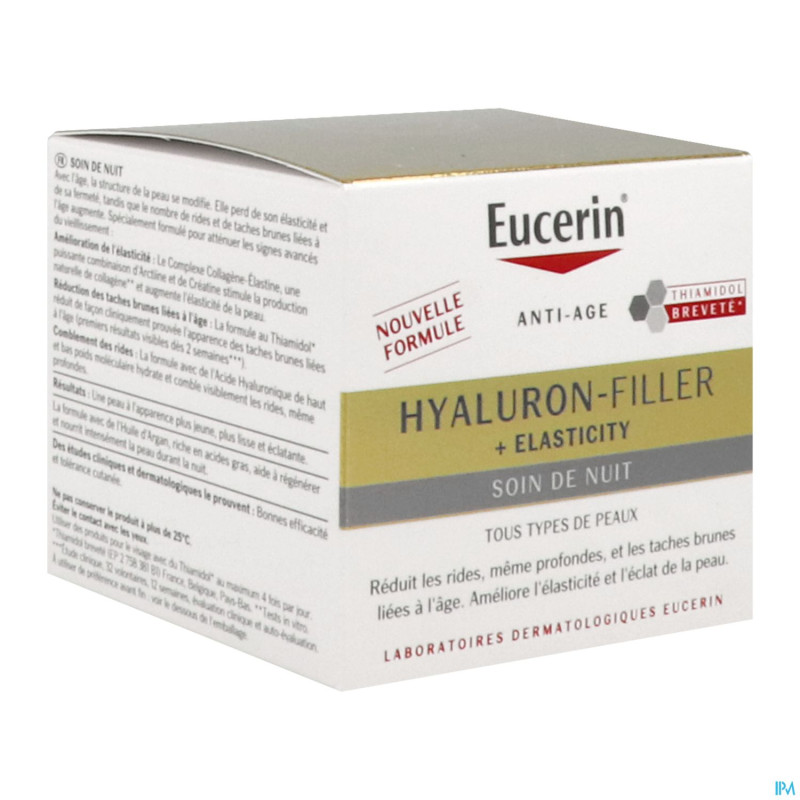 Eucerin hyaluron filler+elast. soin nuit    50ml