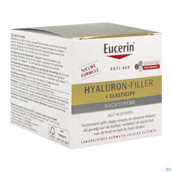 Eucerin hyaluron filler+elast. soin nuit    50ml