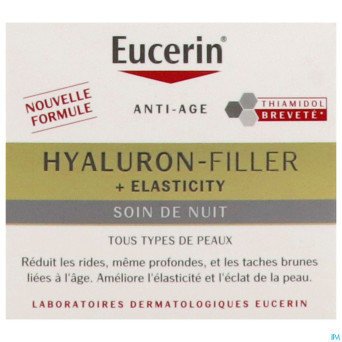 Eucerin hyaluron filler+elast. soin nuit    50ml