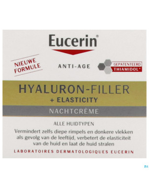Eucerin hyaluron filler+elast. soin nuit    50ml