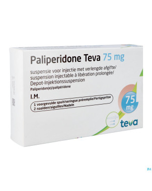 Paliperidone teva 75mg susp inj lib.pr. ser.prer.1