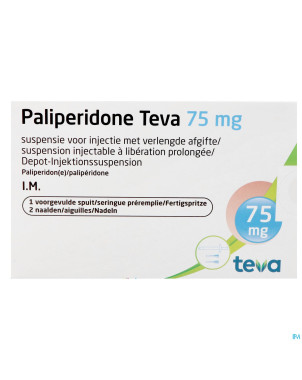 Paliperidone teva 75mg susp inj lib.pr. ser.prer.1