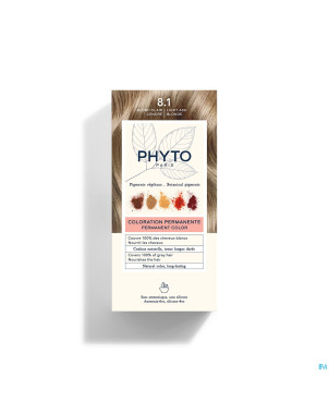 Phytocolor 8.1 blond clair cendre