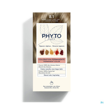 Phytocolor 8.1 blond clair cendre