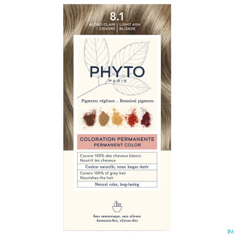 Phytocolor 8.1 blond clair cendre