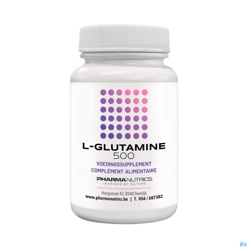 L glutamine 500 v-caps 60    pharmanutrics
