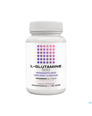 L glutamine 500 v-caps 60    pharmanutrics