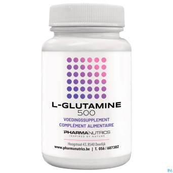 L glutamine 500 v-caps 60    pharmanutrics