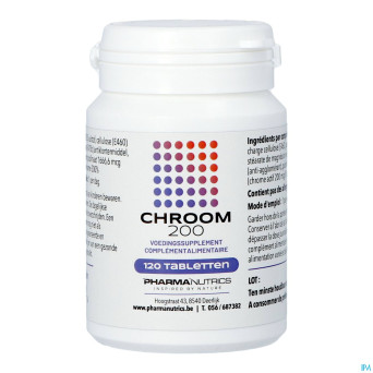 Chrome 200 active comp 120    pharmanutrics