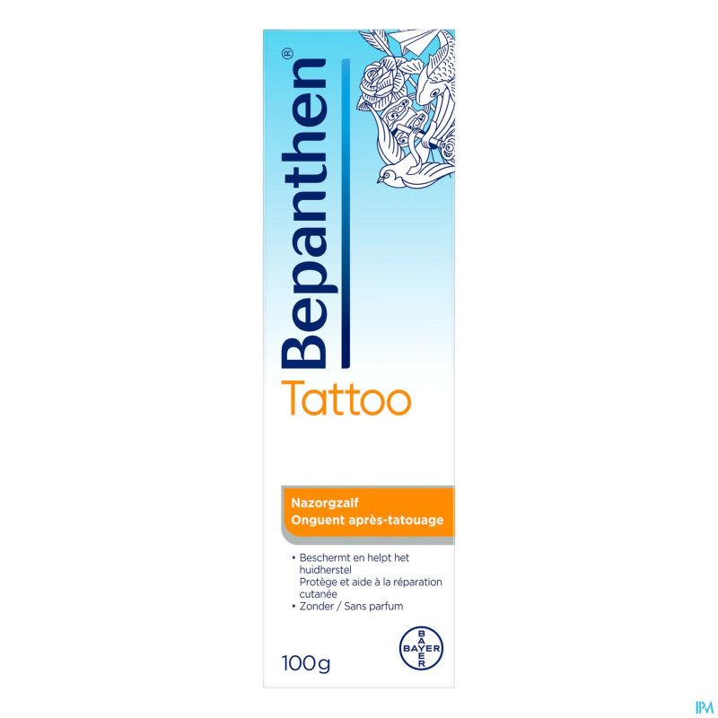 Bepanthen tattoo onguent apres tatouage    100g
