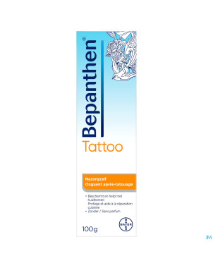 Bepanthen tattoo onguent apres tatouage    100g