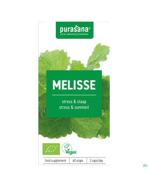 Purasana vegan melisse 300mg bio    v-caps 60
