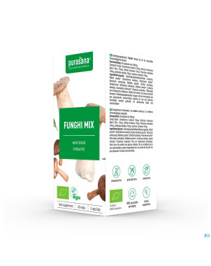 Purasana funghi mix 210mg bio    v-caps 60
