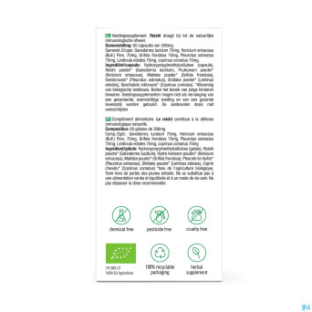 Purasana funghi mix 210mg bio    v-caps 60