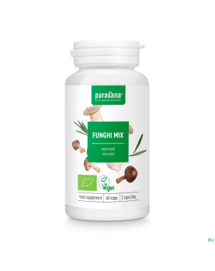 Purasana funghi mix 210mg bio    v-caps 60